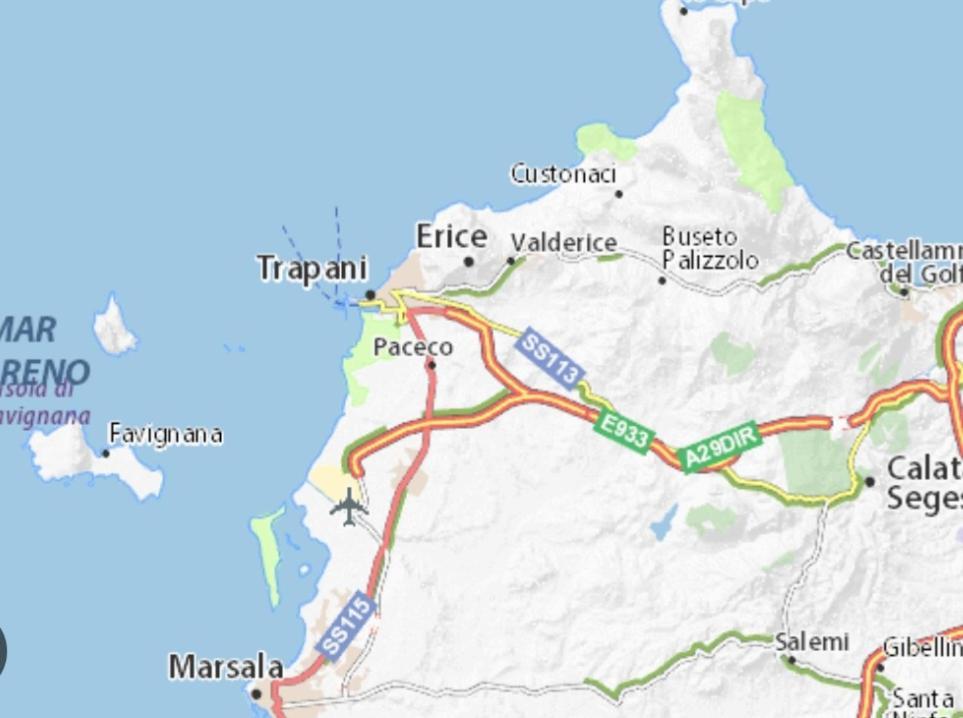 Bianco Dormire Trapani Eksteriør billede